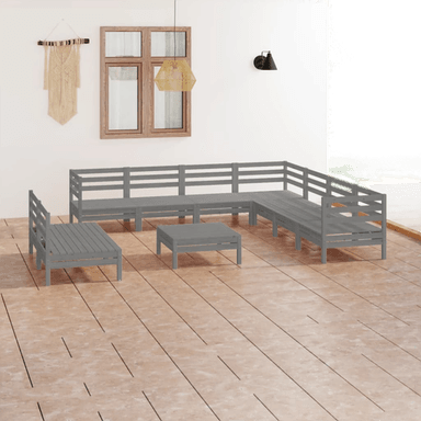 Vidaxl Hagesofagruppe 10 deler