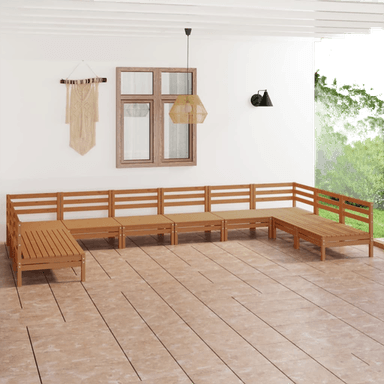 Vidaxl Hagesofagruppe 10 deler