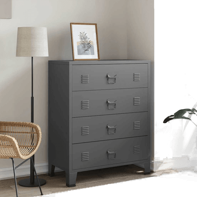 Vidaxl Industriell kommode 78x40x93 cm