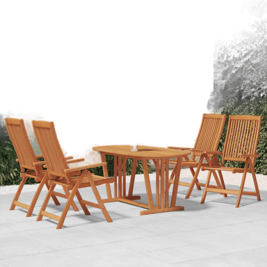 Vidaxl Sammenleggbare hagestoler 4 stk