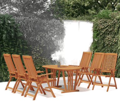 Vidaxl Sammenleggbare hagestoler 6 stk