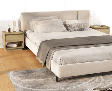 Vidaxl Nattbord 2 stk sonoma eik