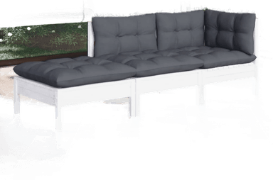 Vidaxl Hagesofagruppe 3 deler