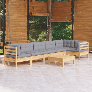 Vidaxl Hagesofagruppe 7 deler