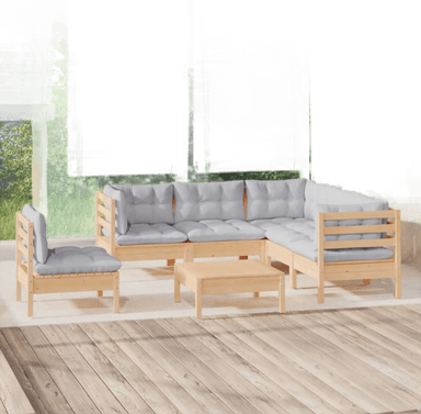 Vidaxl Hagesofagruppe 6 deler