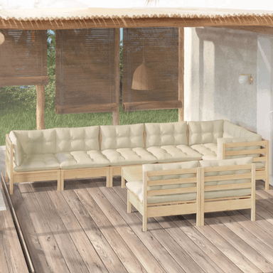 Vidaxl Hagesofagruppe 9 deler