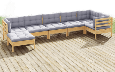 Vidaxl Hagesofagruppe 7 deler