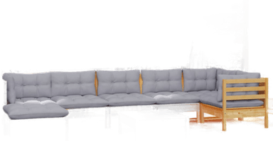 Vidaxl Hagesofagruppe 8 deler