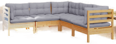 Vidaxl Hagesofagruppe 5 deler