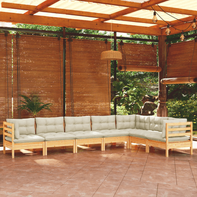 Vidaxl Hagesofagruppe 7 deler