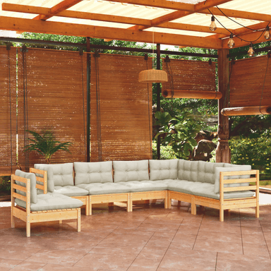 Vidaxl Hagesofagruppe 7 deler