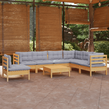 Vidaxl Hagesofagruppe 8 deler