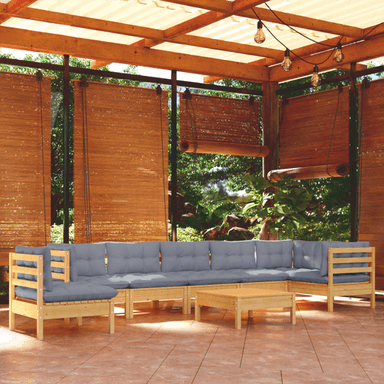 Vidaxl Hagesofagruppe 9 deler