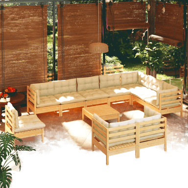 Vidaxl Hagesofagruppe 11 deler