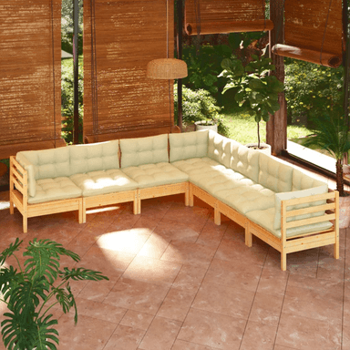 Vidaxl Hagesofagruppe 7 deler