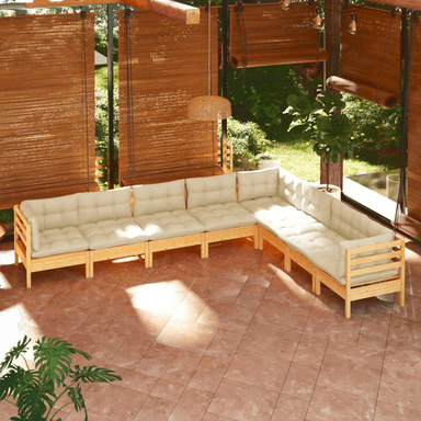 Vidaxl Hagesofagruppe 8 deler