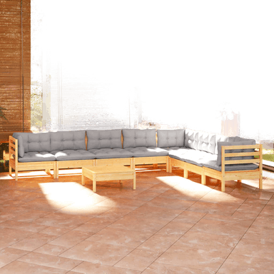 Vidaxl Hagesofagruppe 9 deler