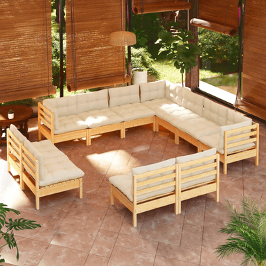 Vidaxl Hagesofagruppe 11 deler