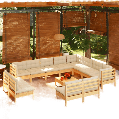 Vidaxl Hagesofagruppe 13 deler