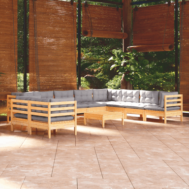 Vidaxl Hagesofagruppe 11 deler