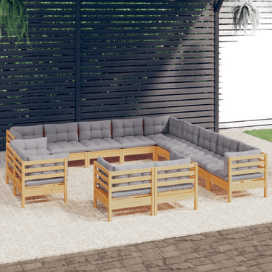 Vidaxl Hagesofagruppe 13 deler