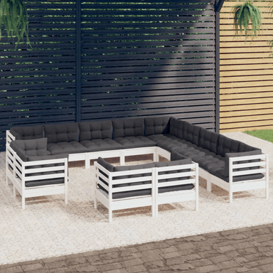 Vidaxl Hagesofagruppe 13 deler