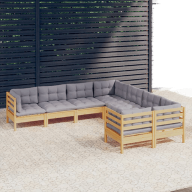 Vidaxl Hagesofagruppe 8 deler