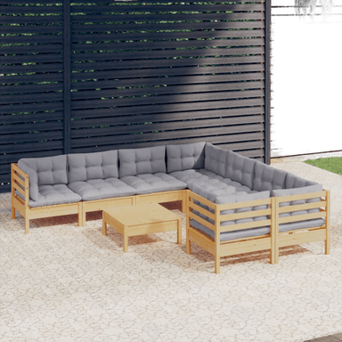 Vidaxl Hagesofagruppe 9 deler