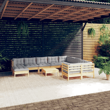 Vidaxl Hagesofagruppe 11 deler