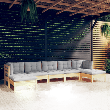 Vidaxl Hagesofagruppe 7 deler