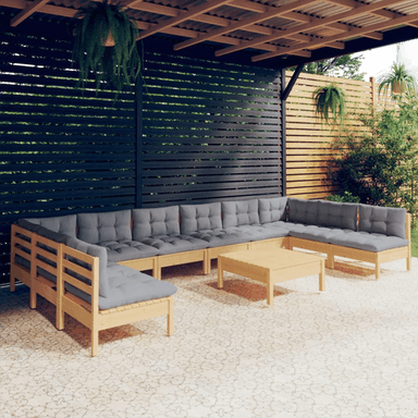 Vidaxl Hagesofagruppe 11 deler