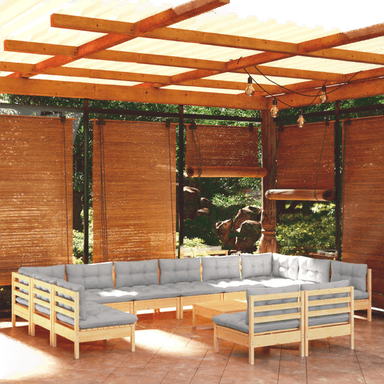 Vidaxl Hagesofagruppe 13 deler