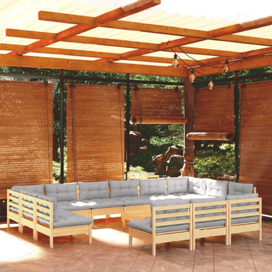 Vidaxl Hagesofagruppe 14 deler