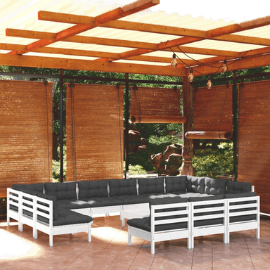 Vidaxl Hagesofagruppe 14 deler