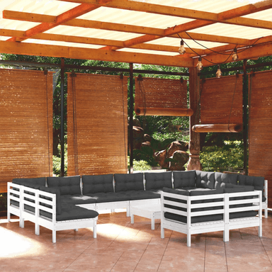 Vidaxl Hagesofagruppe 13 deler