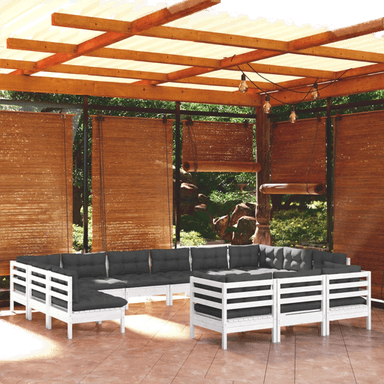 Vidaxl Hagesofagruppe 13 deler