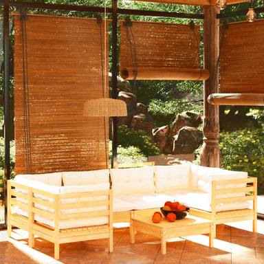 Vidaxl Hagesofagruppe 7 deler