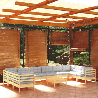 Vidaxl Hagesofagruppe 11 deler