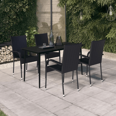 Vidaxl Hagespisegruppe 5 deler