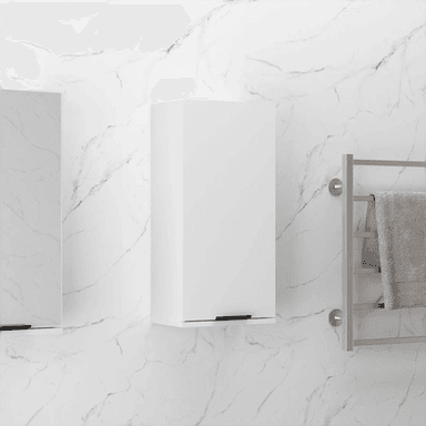 Vidaxl Vegghengt baderomsskap 32x20x67 cm