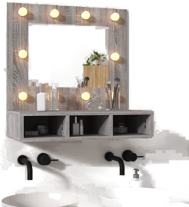 Vidaxl Speilskap med LED 60x31,5 cm