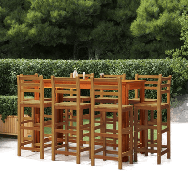 Vidaxl Barstoler 8 stk akasie