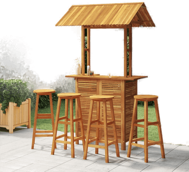 Vidaxl Hagebarsett 5 deler