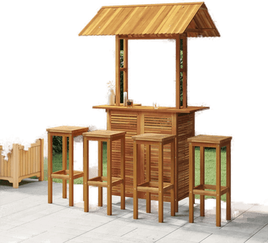 Vidaxl Hagebarsett 5 deler