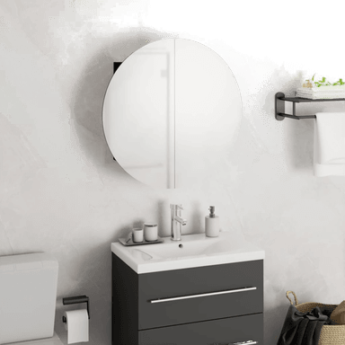 Vidaxl Baderomsskap med speil 40x40 cm