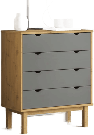 Vidaxl Kommode OTTA brun og grå