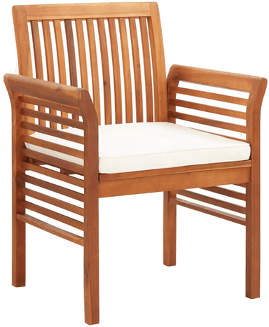 Vidaxl Utendørs spisestoler 8 stk