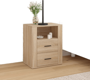 Vidaxl Nattbord sonoma eik 50x36x60 cm