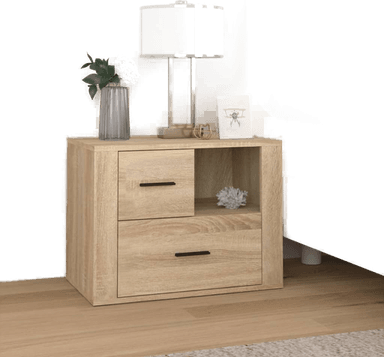 Vidaxl Nattbord sonoma eik 60x36 cm