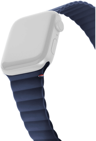 Decoded Magnetisk Silikonreim Navy Peony